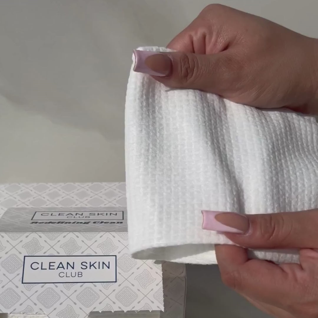 CLEAN SKIN CLUB Prism Box – Bunte Aufbewahrungsbox Für 50 Clean Towels XL, Stylisches Badezimmer-Accessoire